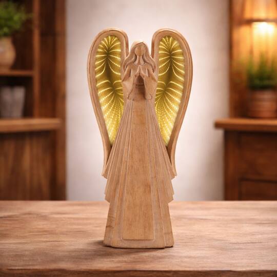 Melrose 15.5" Angel with EkkoLight Wings Figurine